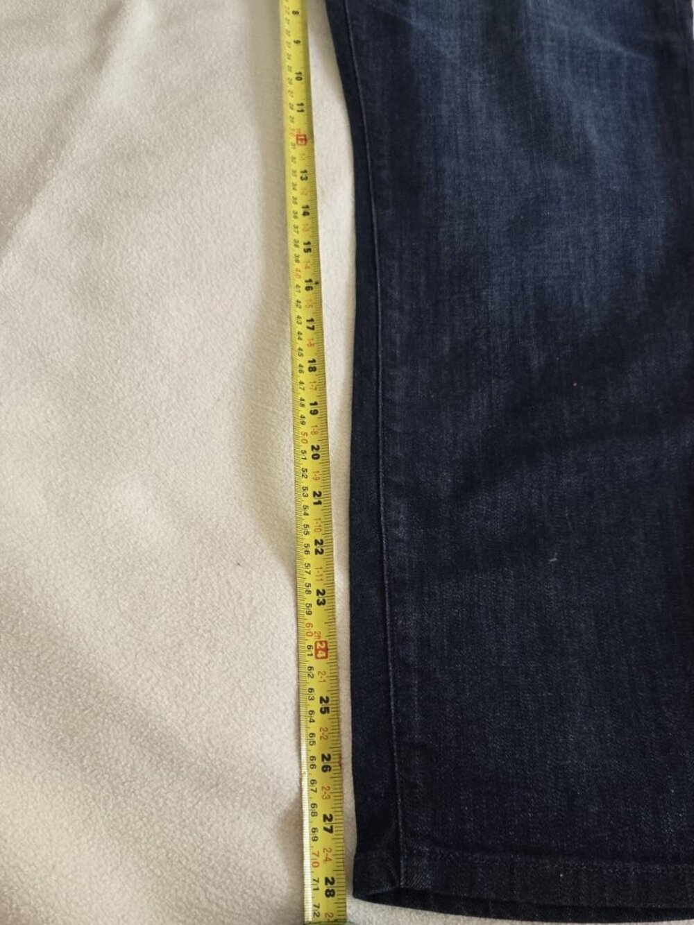 Banana Republic Dark Wash Straight Leg Jeans 32R EUC - Picture 4 of 13